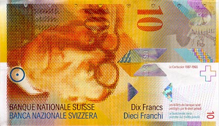 10 francos suizos